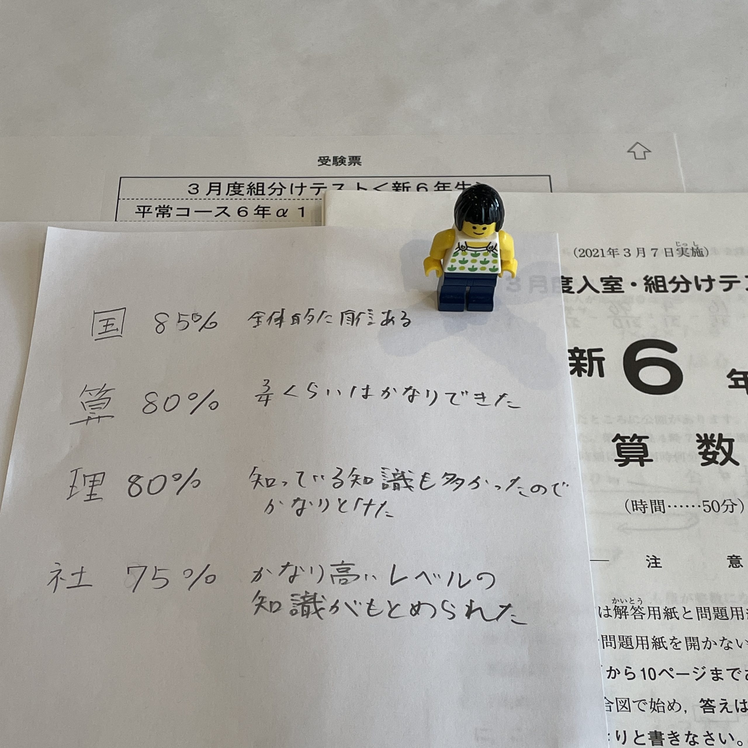 サピックス2022新6年生 3月入室・組み分けテスト-